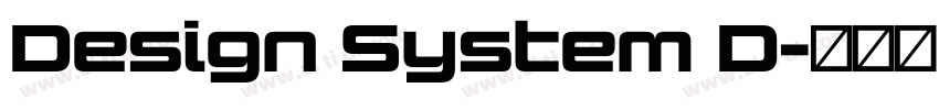 Design System D字体转换